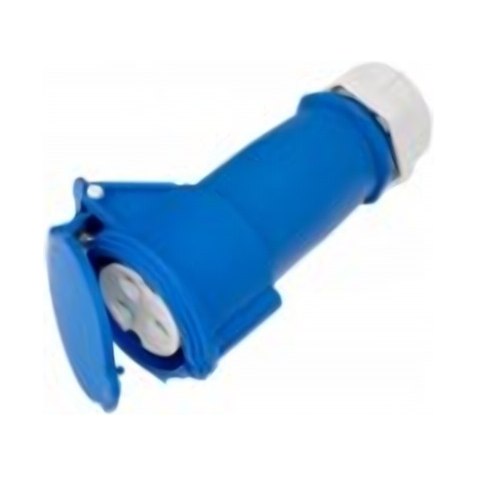 Розетка силовая переносная TDM CEE 2P+PE 32А 220В IP44 SQ0603-0015