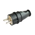 Вилка прямая каучуковая NE-AD 1х16А 220-240В IP44 4001