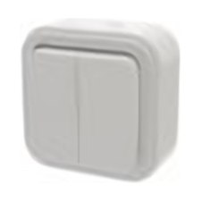 Розетка штепсельная SBE-2,5-S10-w белая (6А 250В)