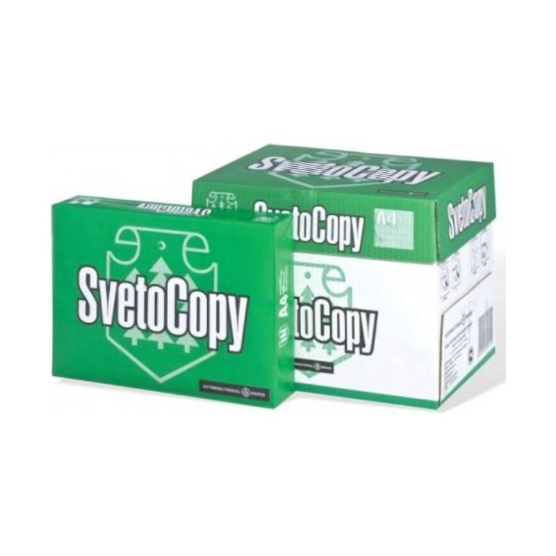Бумага для принтера SVETO-COPY А4 80г/м² белая Светогорск 110086