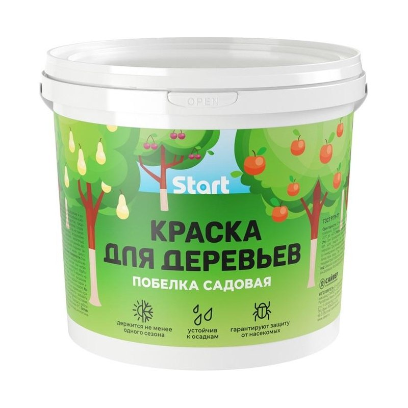 Краска для деревьев СТАРТ (1,3кг)