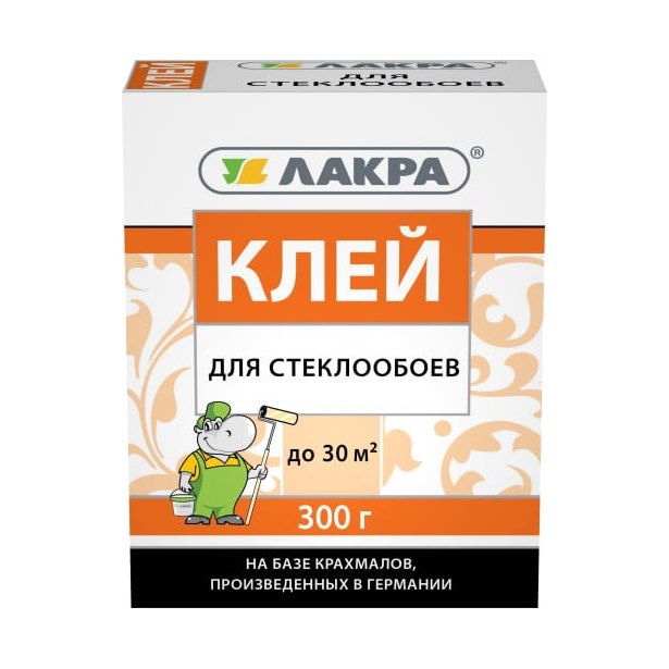 Клей для стеклообоев ЛАКРА (300г)