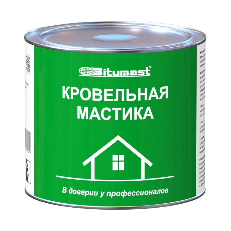 Мастика кровельная BITUMAST (2л)