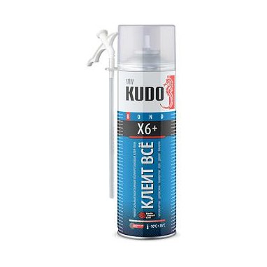 Клей-пена монтажная универсальная KUDO (650мл)