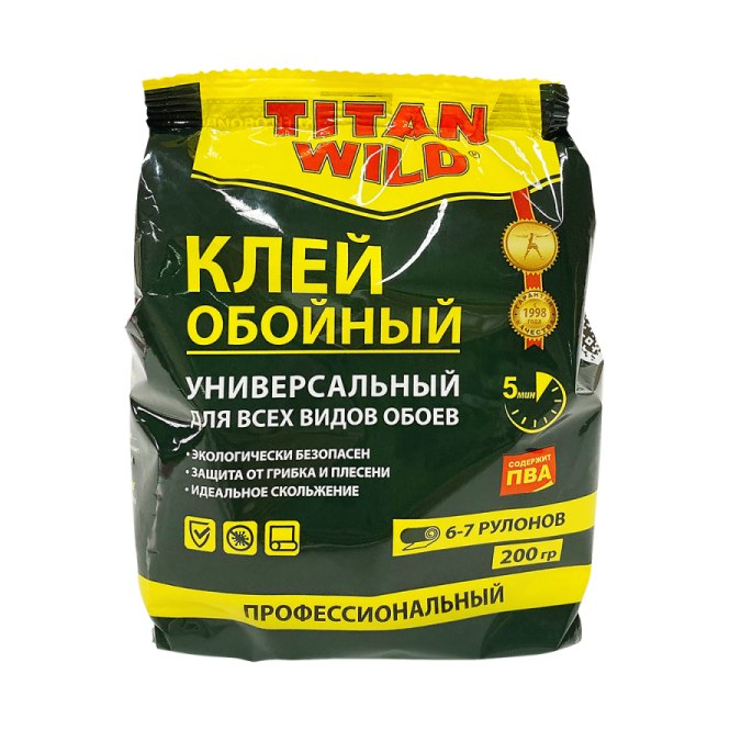 Клей обойный универсальный Титан wild (200г)