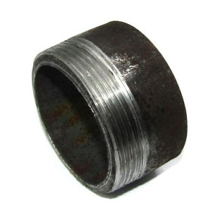 Фитинг резьбовой черный 1/2"