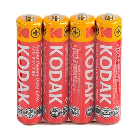 Батарейка щелочная KODAK R03 AAA