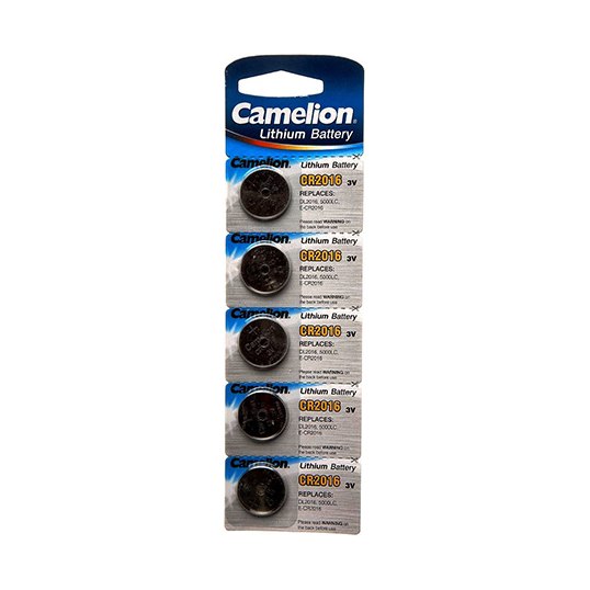 Батарейка таблетка Camelion CR2016 BL-5
