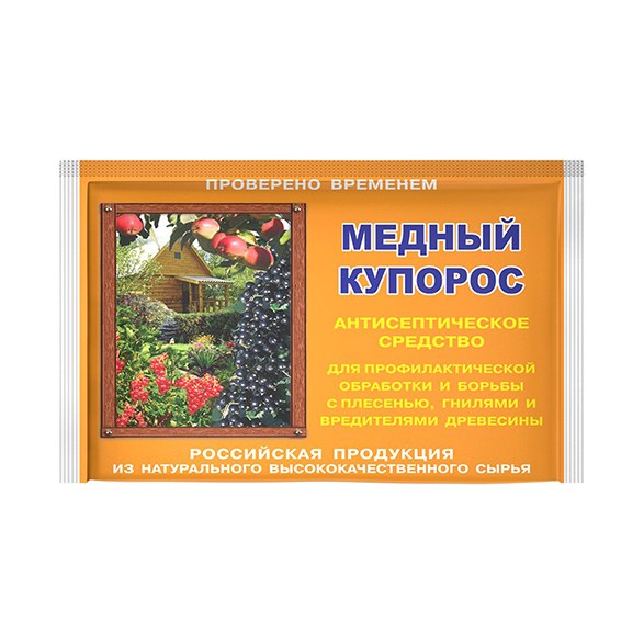 Медный купорос против плесени и гнили (300гр)