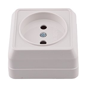 Розетка Пролеска двухместная 16А IP54