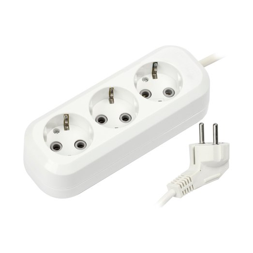 Удлинитель SmartBuy ПВС 3х1 3 розетки 2м
