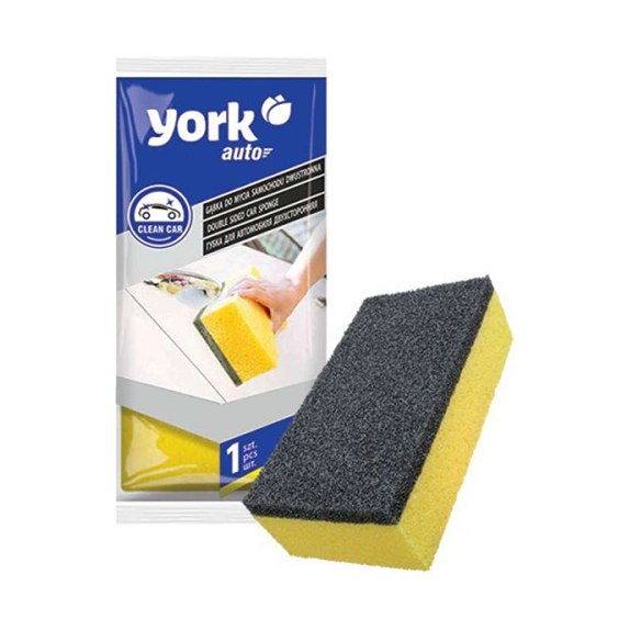 Губка поролоновая для мытья автомобиля York 21х11х6,5см