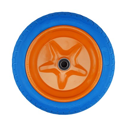 Колесо для тачки полиуретановое 3,25-8/16