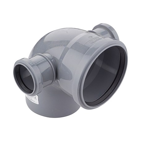 Отвод канализационный 110×50×50°