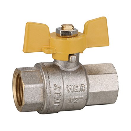 Кран шаровой газовый VIEIR 1/2" ГГ