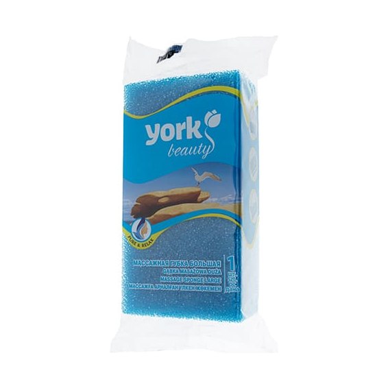 Губка массажная YORK большая