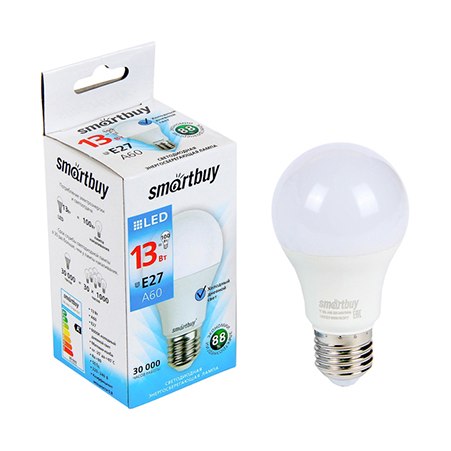 Лампочка светодиодная Smartbuy E27 13Вт
