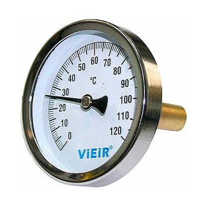 Термометр биметаллический VIEIR YL18 120°C