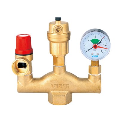 Группа безопасности котла VIEIR AQ1123 3бар
