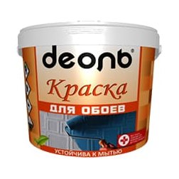 Краска акриловая ДЕОЛЬ супербелая (9л)