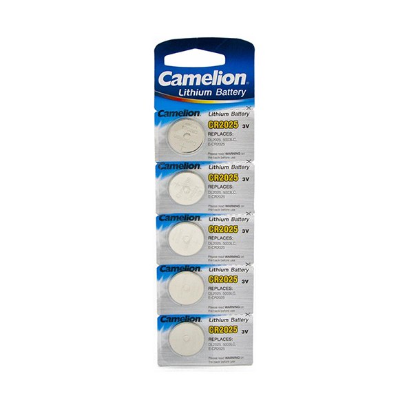 Батарейка таблетка литиевая CR2025 Camelion BL-5