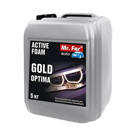 Автошампунь для бесконтактной мойки Mr.Far Auto Gold Optima 5кг