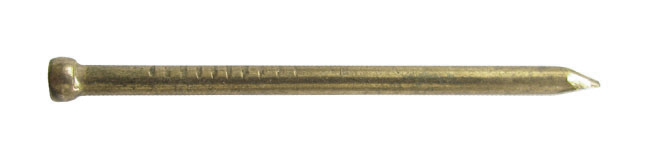 Гвоздь 1,2*25 финишный, латунированный