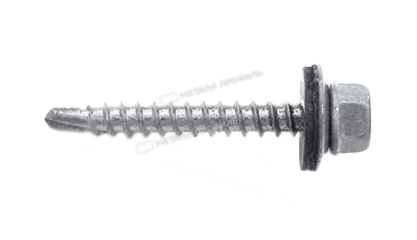 Саморез 4.8×70 мм, RAL 7004