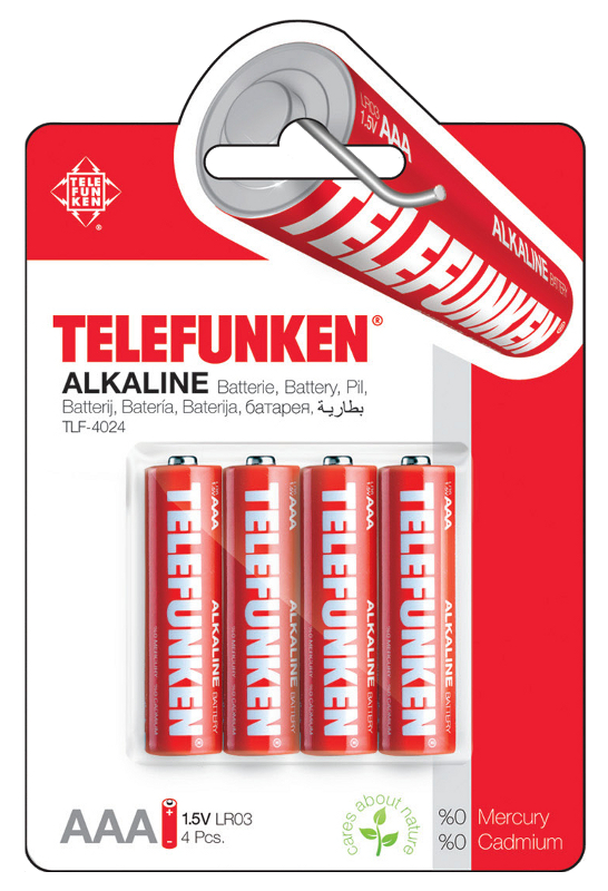 Батарейка Telefunken AAA FSB4