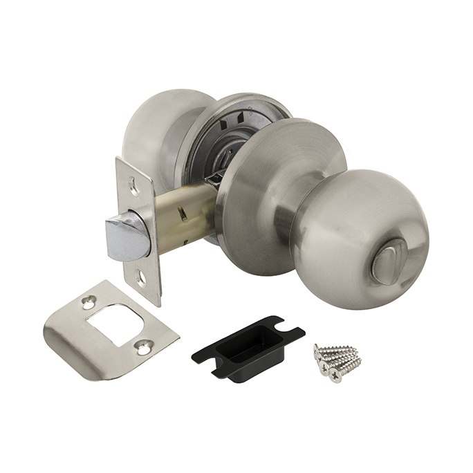 Ручка защелка DK682 SN-ВК (6082 SN-В фик) матовый никель
