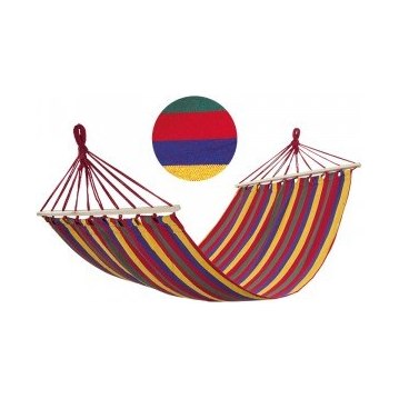 Гамак тканный хлопок полиэстер с планкой