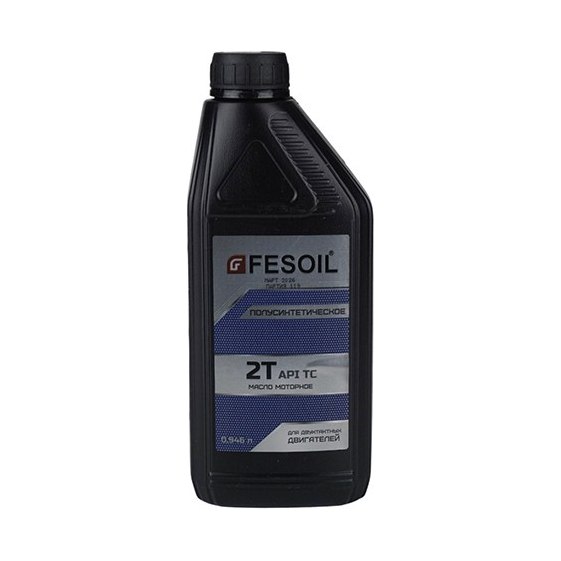 Масло полусинтетическое 2-тактное FESOIL EXTRA 2T 0,946мл