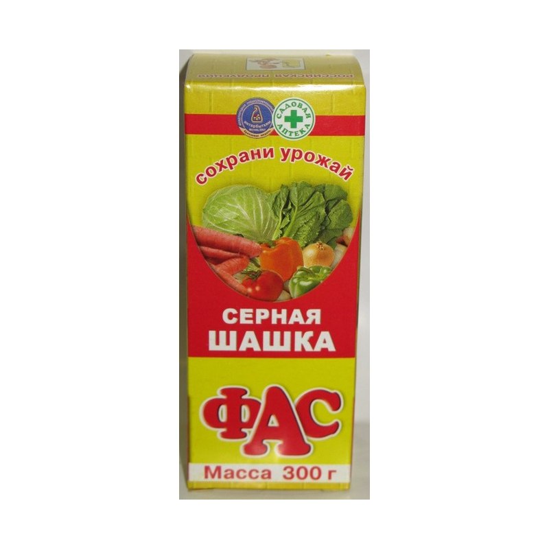 Серная шашка 300гр "Фас" универсальная