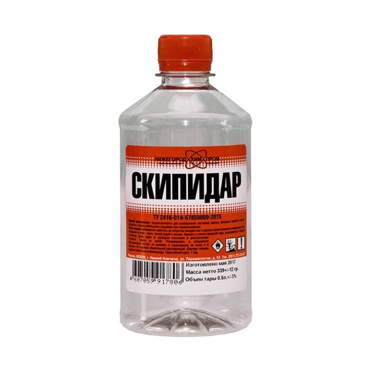 Скипидар 0,4/0,5 л пэт