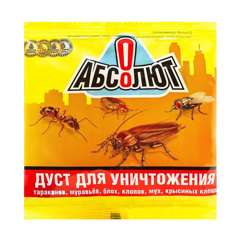 Дуст от насекомых АБСОЛЮТ 100 г