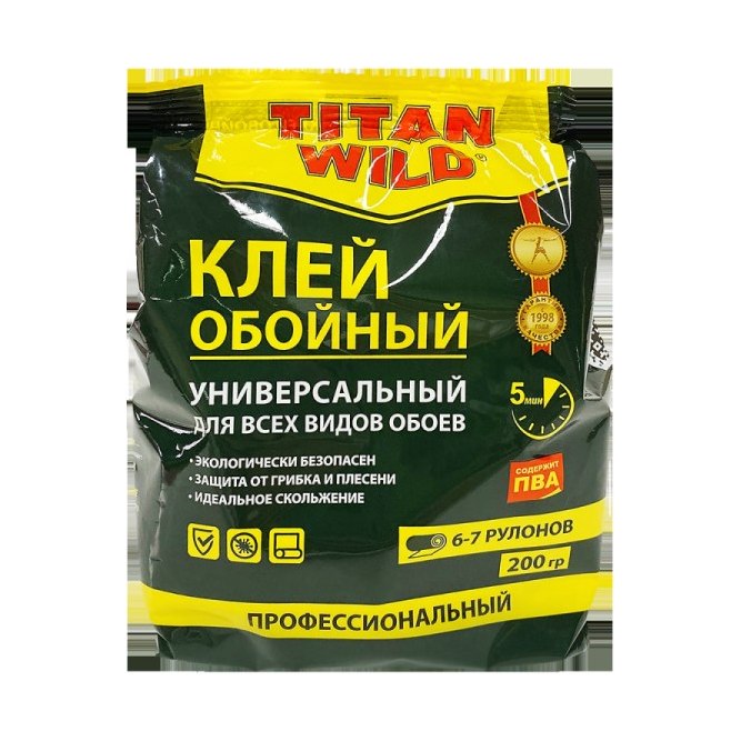 Клей обойный Универсал Титан Wild универсальный