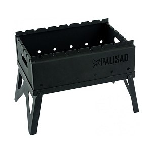 Мангал походный складной сталь 1,2мм Palisad 440х320х140/350мм Camping сумка в к