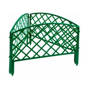 Забор декоративный сетка 24х320 зелёный Palisad