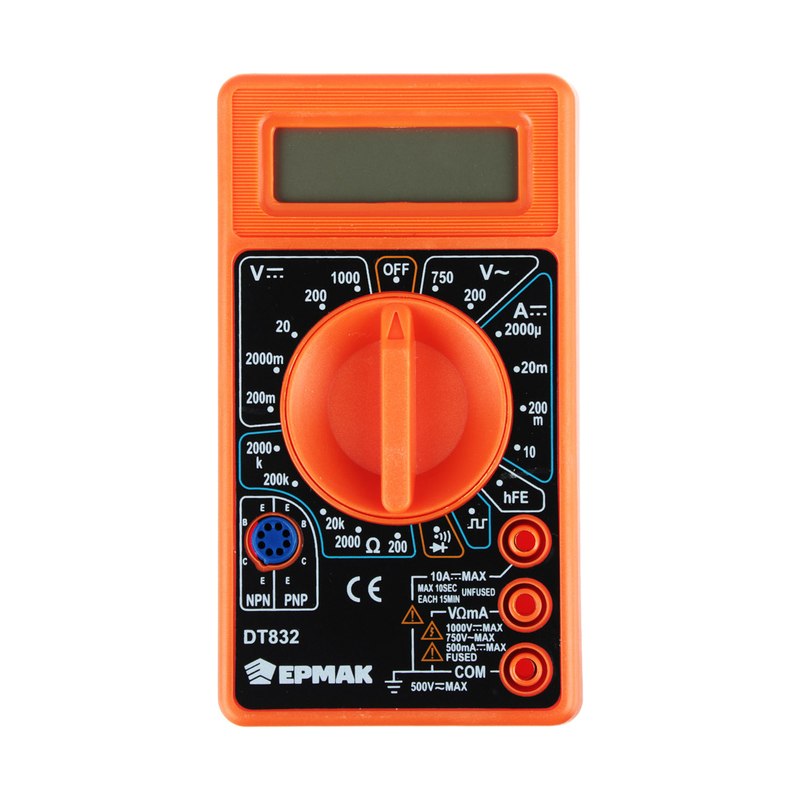 Мультиметр DT 832 ЕРМАК