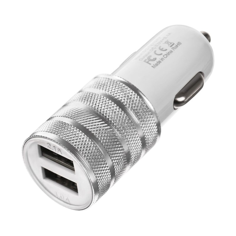 Зарядное устройство автомобильное SmartBuy TURBO 2/4A+1A белое 2USB