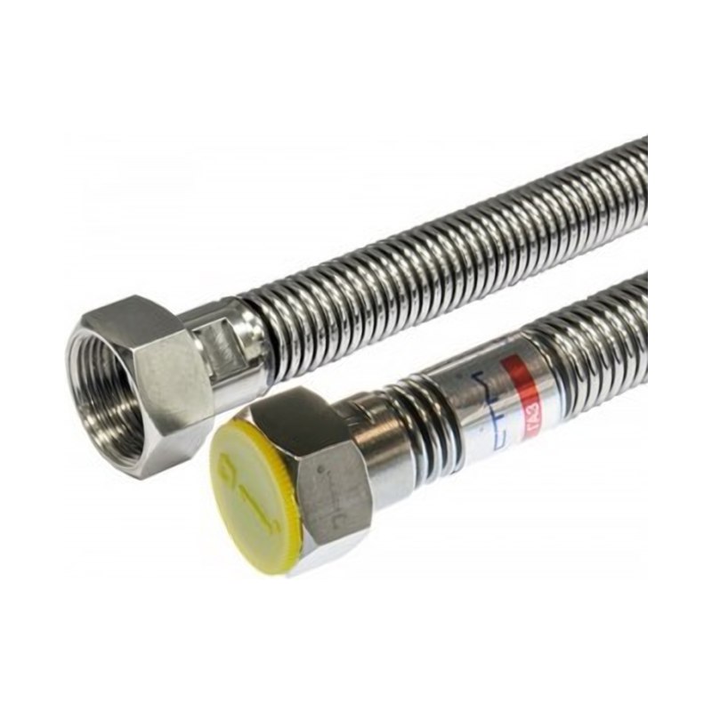 Подводка для газа сильфонная 1/2" вн-вн г/г 100см CGHF1210
