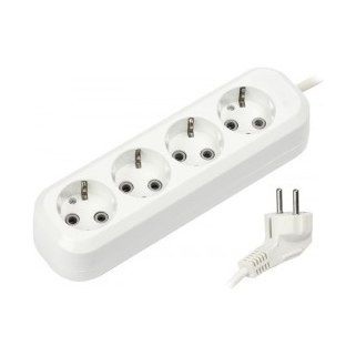 Удлинитель SmartBuy ПВС 3х1мм² 4 розетки 2м