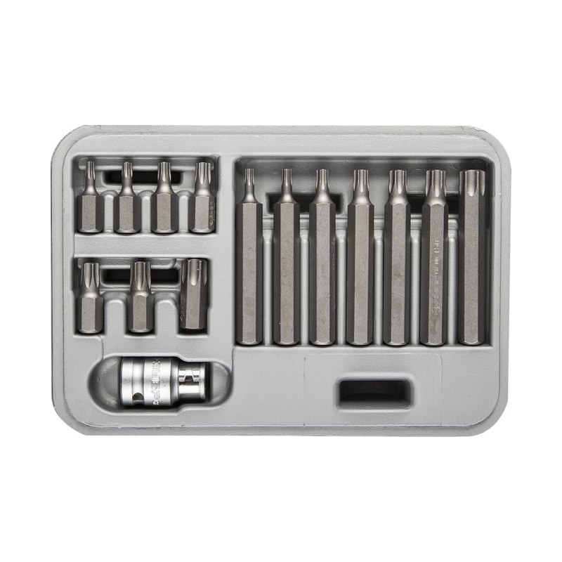 Биты TORX ЗУБР 15шт специальная 2651-H15