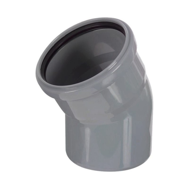 Отвод внутренний D110мм 15°