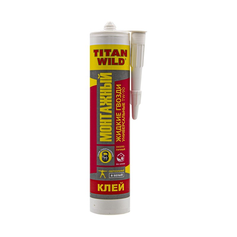 Клей монтажный жидкие гвозди Titan Wild 440мл