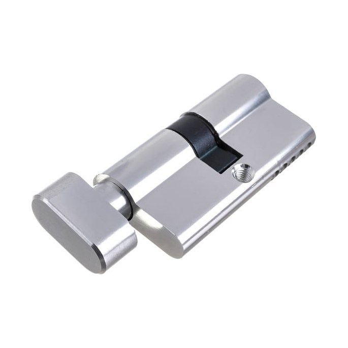 Цилиндровый механизм AX102 60мм хром