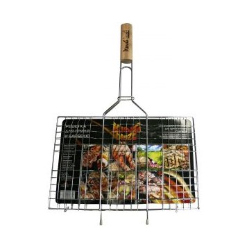Решетка-гриль глубокая антипригарная King of Blaze BQ-48N 31х25х5см 4,2/2,5/1,5м