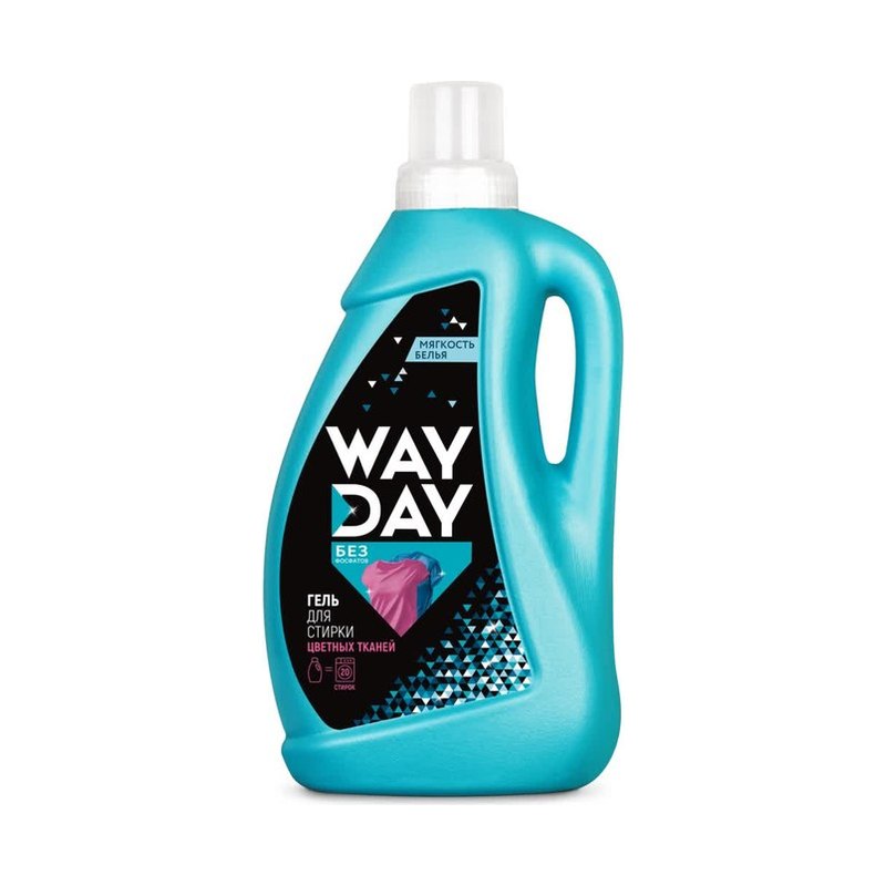 Гель для стирки для цветных тканей WayDay «Эффект чистоты» 1л