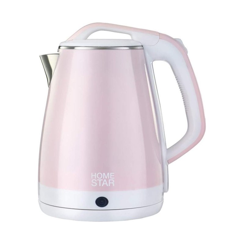Чайник электрический Homestar HS-1035 1,8л 1,5кВт нержавеющая сталь пластик розо