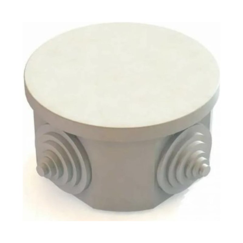 Короб распределительный Greenel серый IP44 (D75х40мм)